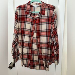 Multi-Colored Flannel, Size XL